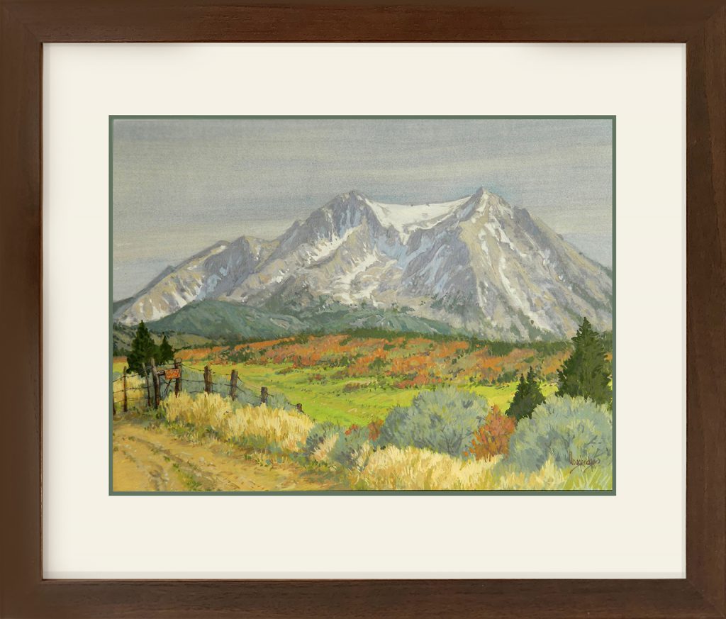 Leon Loughridge, Posted, Mt Sopris art