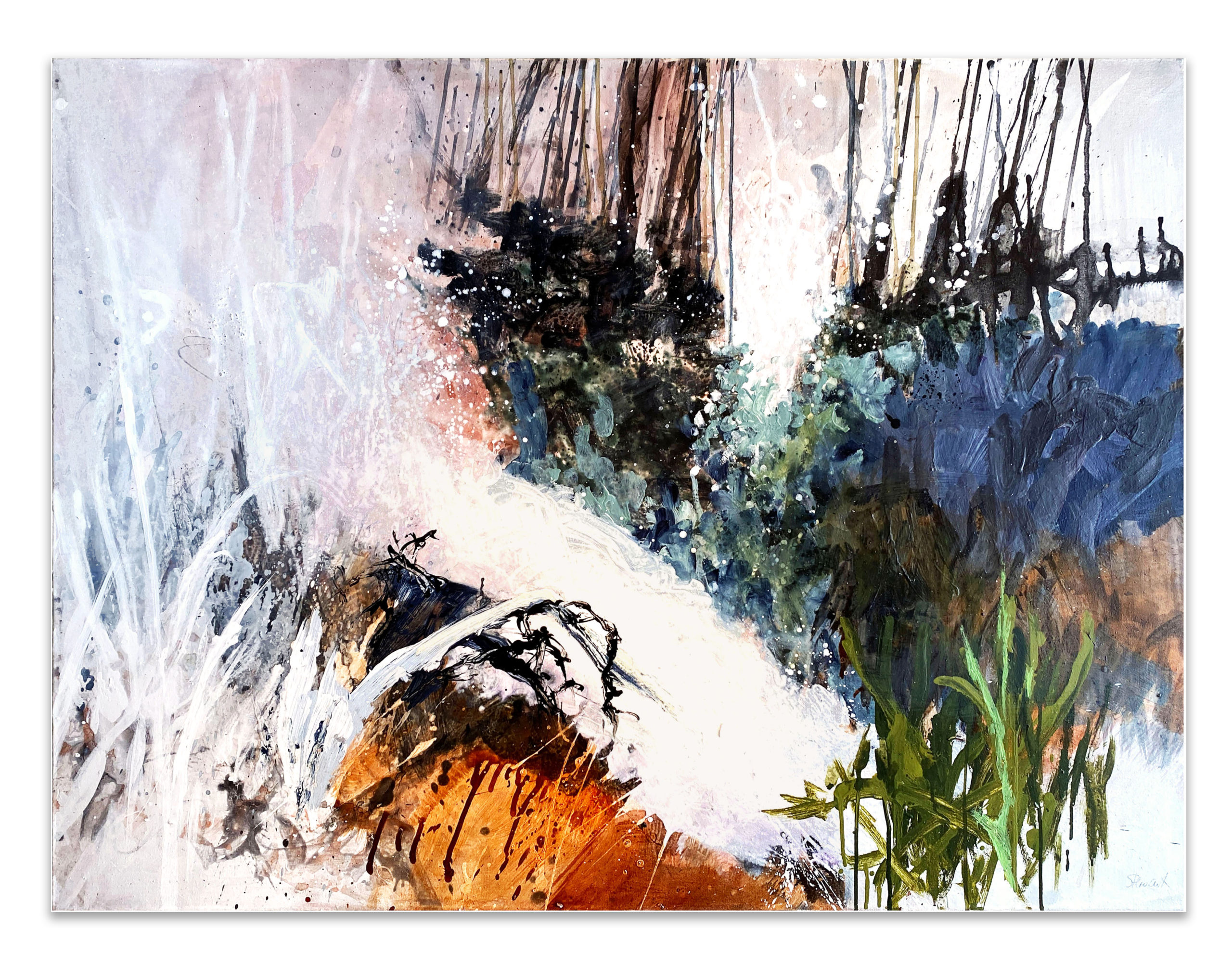 Allison Stewart - Winter Trail Diptych