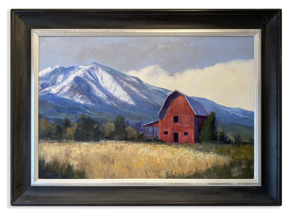 Simon Winegar, At the Foot of Sopris art