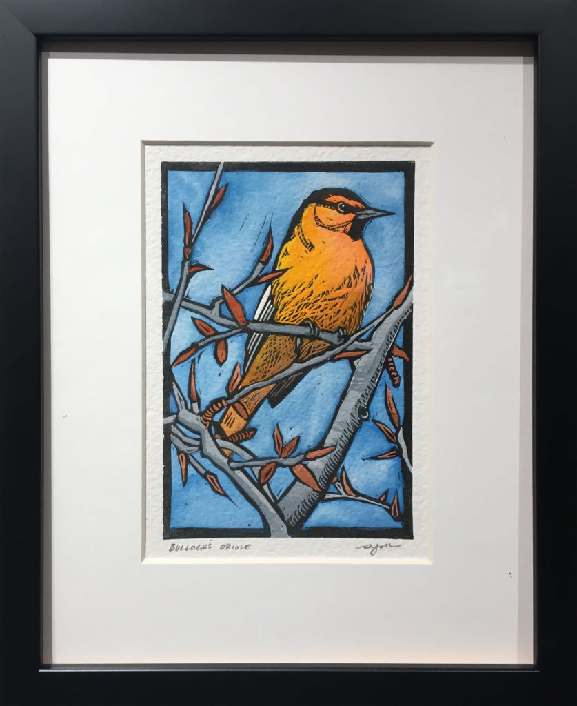 Sherrie York, Bullock's Oriole - 2 art