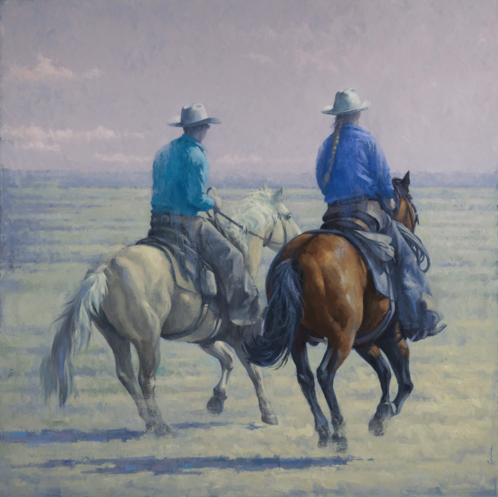 Terry Gardner, Two Riders From  Chico art