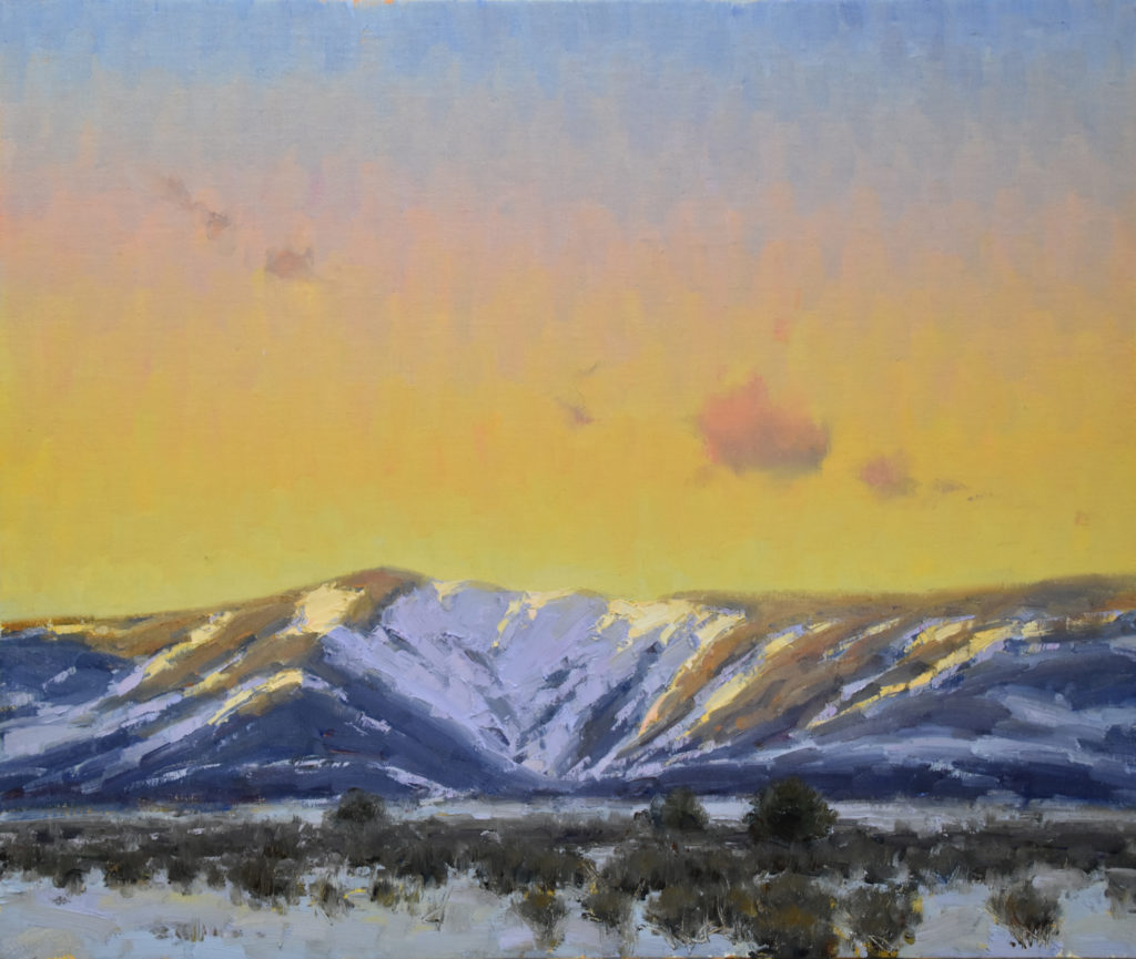 Dan Young, Winter Sky Morning art