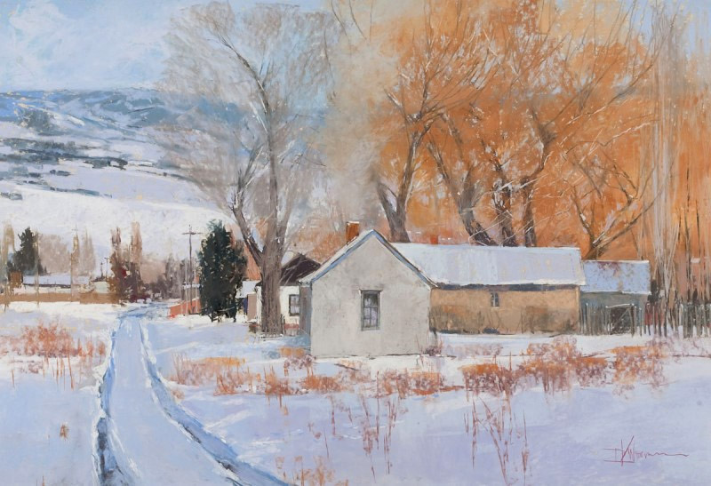 Dinah Worman, Winter Light art