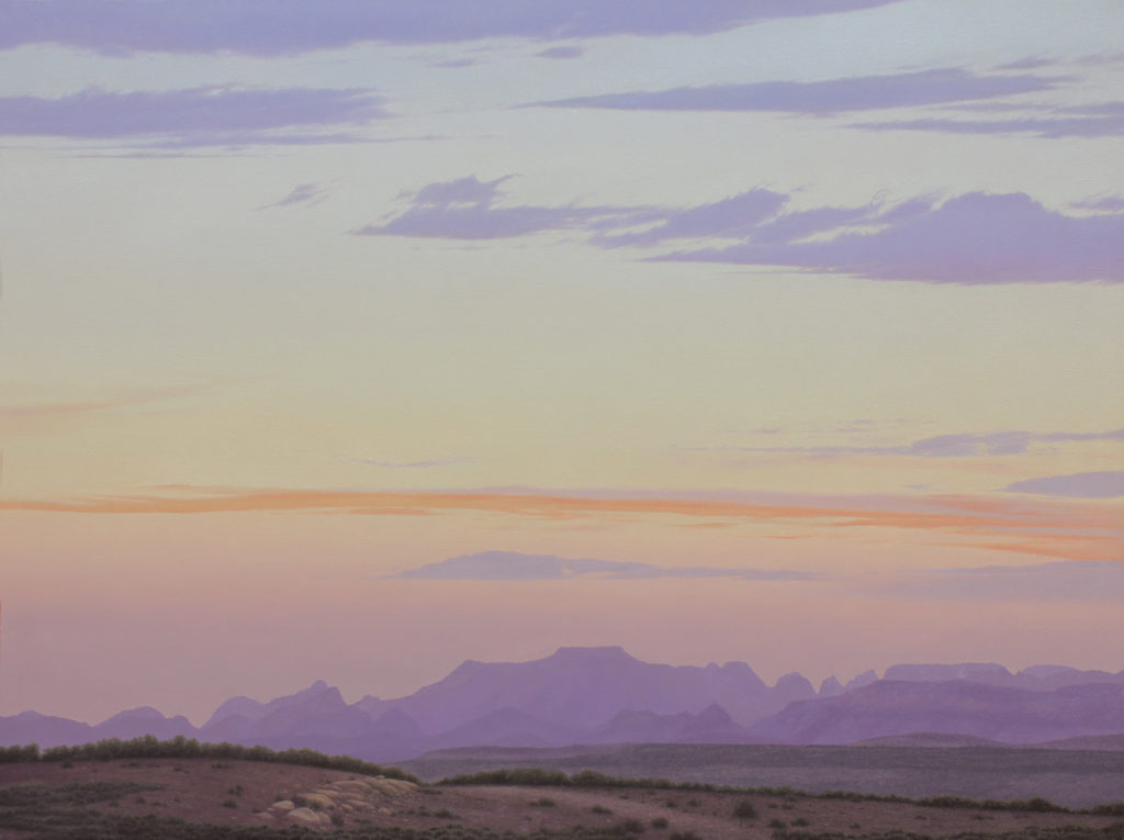 Brett Scheifflee, Southwestern Sunset art