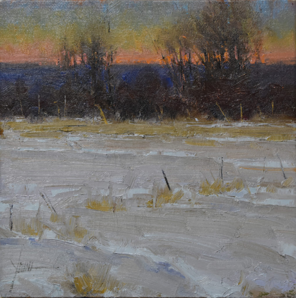 Dan Young, Evening Afield art