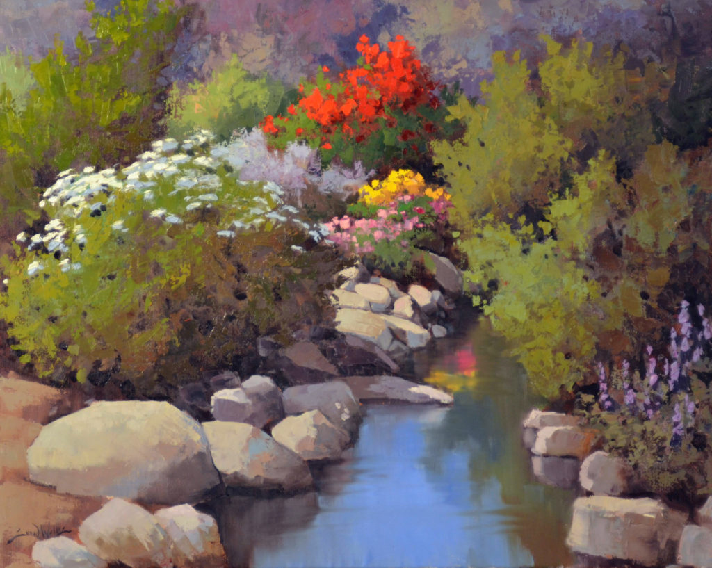 Sean Wallis, Spring Garden art