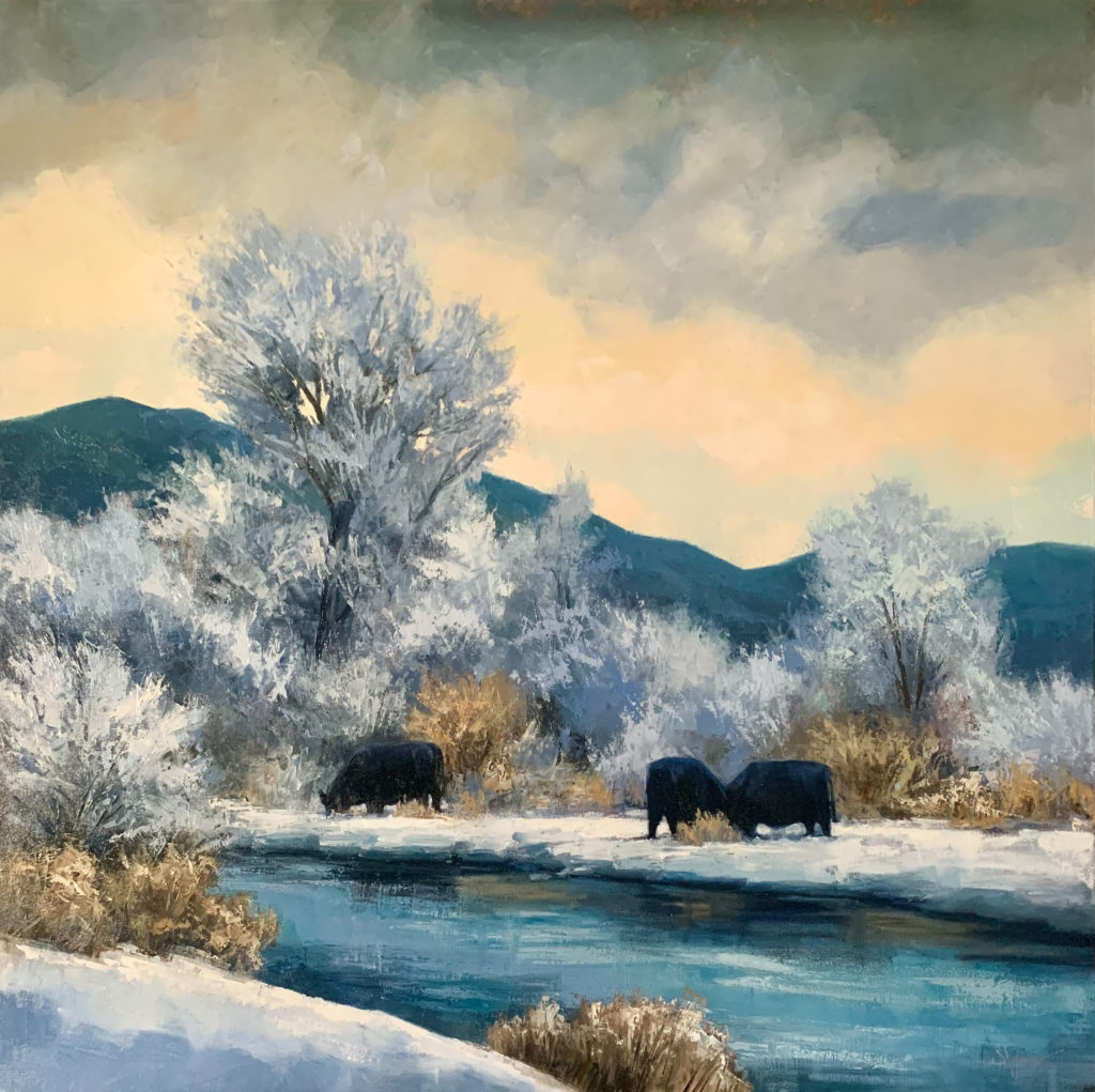 Simon Winegar, Winter Blues art