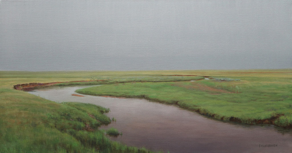 Linda Lillegraven, All Quiet on the River art