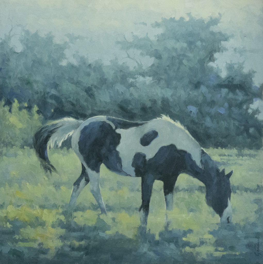 Terry Gardner, Morning Pasture art