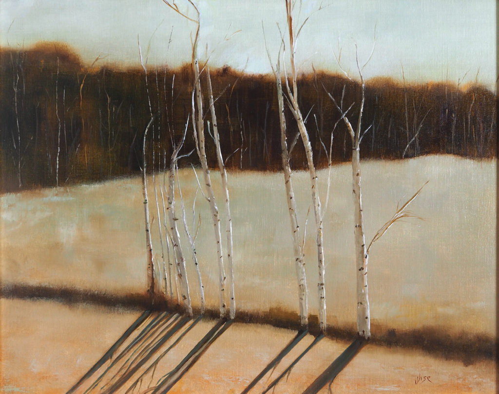 Marie Figge Wise, Lonely Aspens art